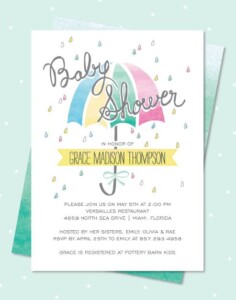 baby shower/birth announcement