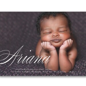 baby shower/birth announcement
