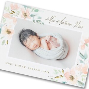 baby shower/birth announcement