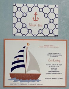 baby shower/birth announcement