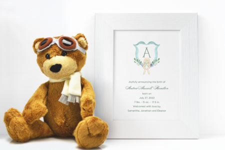 baby shower/birth announcement
